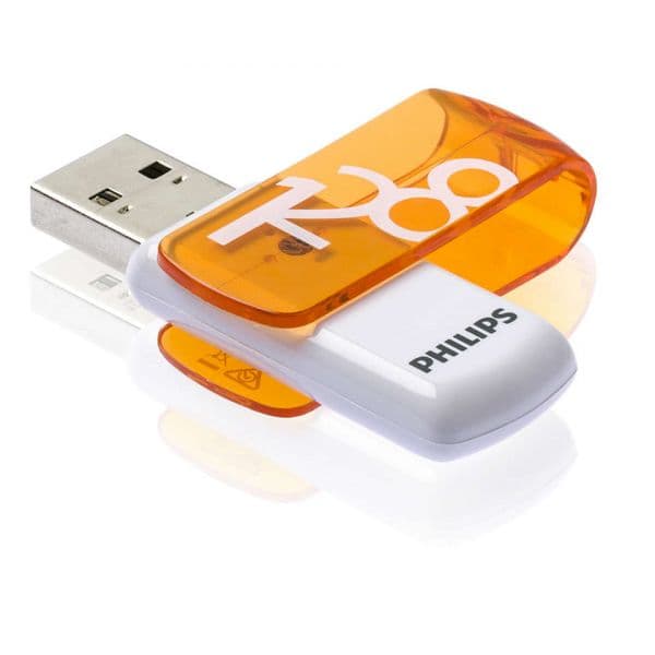 Philips 128GB Pen Vivid Edition Orange USB 2.0