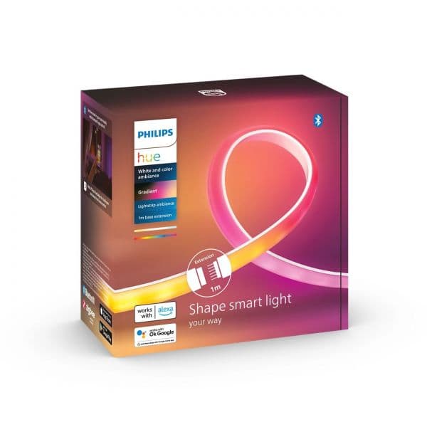 Philips Fita led Extensão Gradient (1m) Rgb 12,3W 1000Lm Hue - S7808946