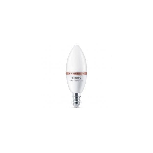 Philips Wiz - Lâmpada led Vela e14 4,9w Full Colors 470lm Wifi Philips Wiz ELK-93208