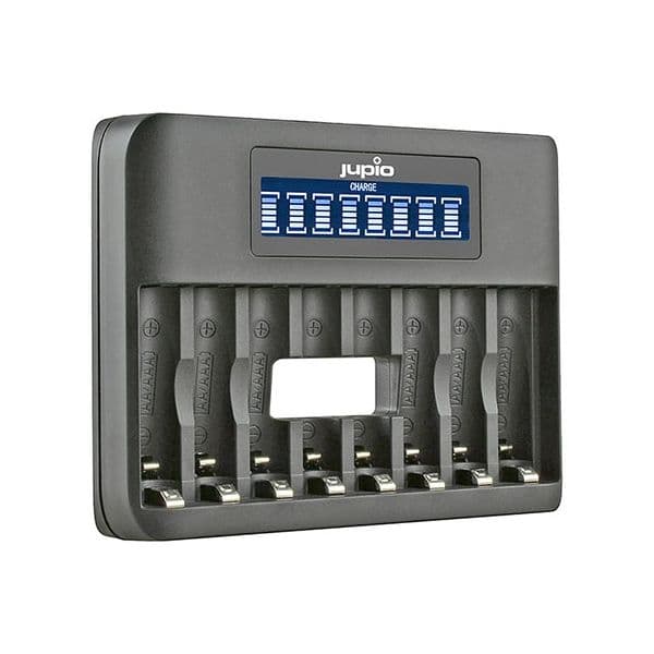 Jupio Carregador USB Octo-Charger para 8 Baterias AA + AAA