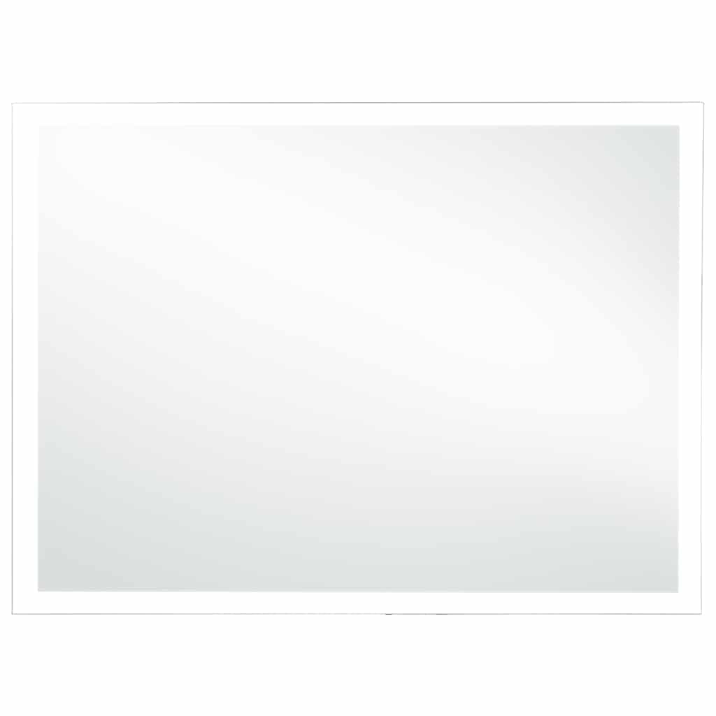 vidaXL Espelho de parede LED para casa de banho 100x60 cm