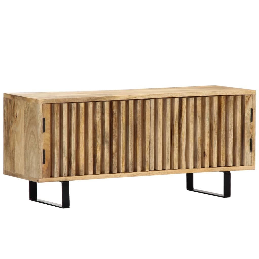 vidaXL Móvel de TV 90x30x40 cm madeira de mangueira maciça