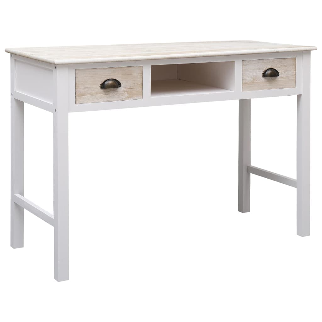 vidaXL Mesa consola 110x45x76 cm madeira