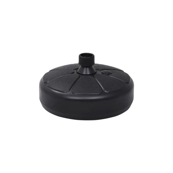 Base para Guarda-Sol com Areia/água 15 L Preto - 47854