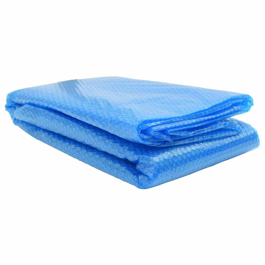 vidaXL Cobertura para piscina 975x488 cm PE azul