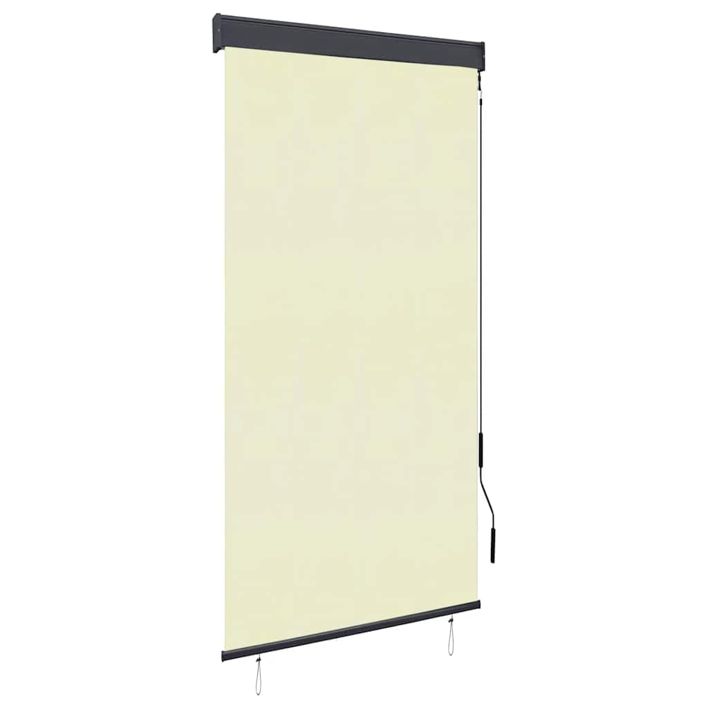Estore de Rolo para Exterior 80x250 cm Creme - 145953