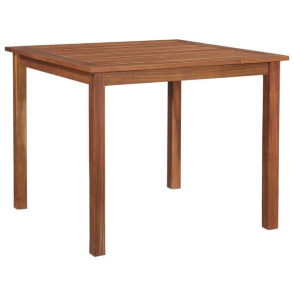Mesa de Jardim 85x85x74 cm Madeira de Acácia Maciça - 48606