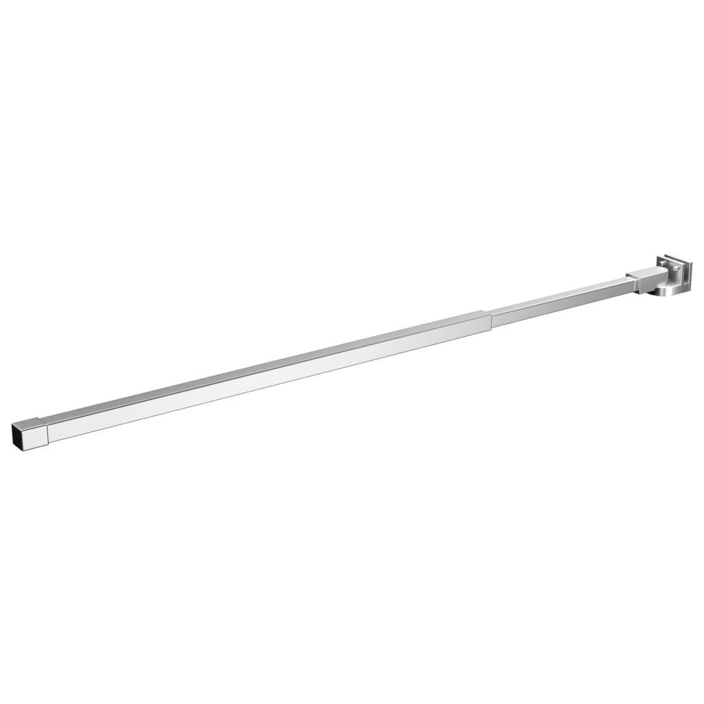 vidaXL Braço de apoio para cabine de duche aço inoxidável 70-120 cm