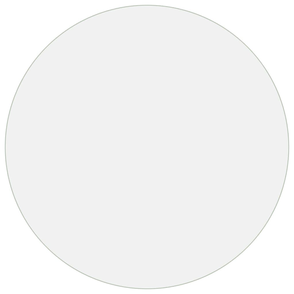 vidaXL Protetor de mesa Ø 100 cm 1,6 mm PVC mate