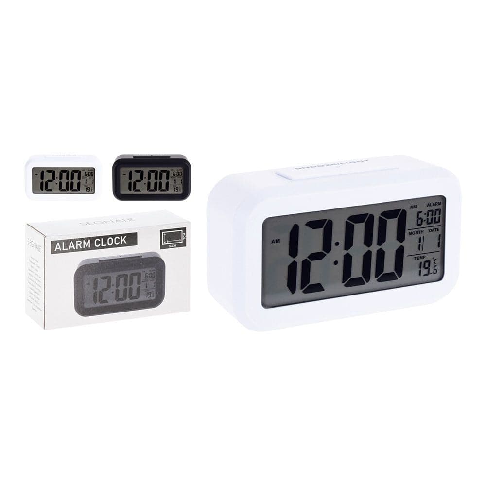 DESPERTADOR DIGITAL MEDIDAS: 14X4,5CM CORES SORTIDAS