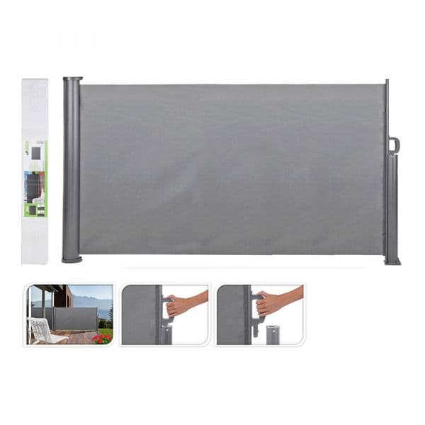 Ambiance Pára-brisa lateral 3x1.4 metros Preto