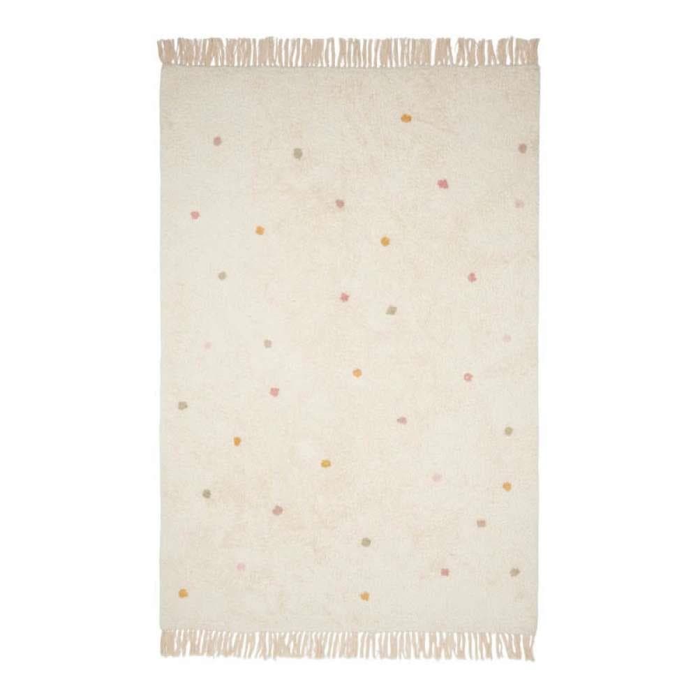 Little Dutch Tapete Dot Mixed Rosa 120x170cm