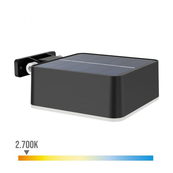 Philips Aplique Solar Quadrado 1.5W 200 Lm 2700K Luz Quente