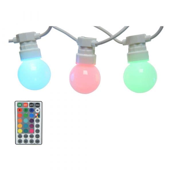 Lumineo Grinalda Lâmpadas Rgb Exterior 950cm 20l ip44