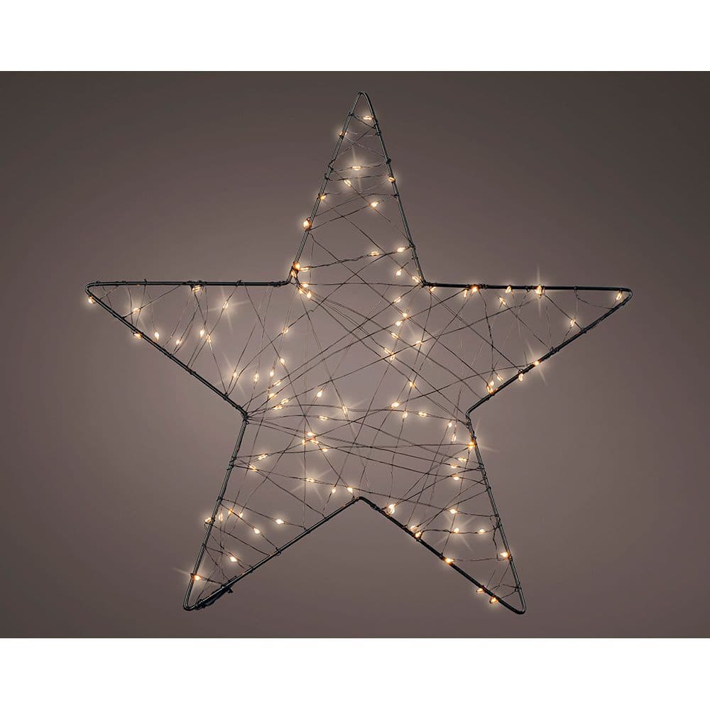 ESTRELA DE MALHA MICROLED Ø38CM. LUMINEO