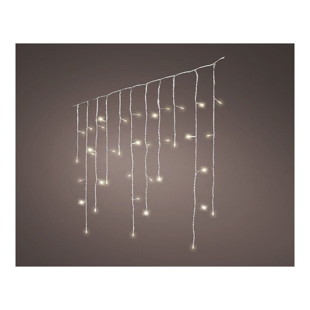 CORTINA LED ICICLE LIGHTS INTERMITENTE 5,8M 240 LEDS BRANCO QUENT