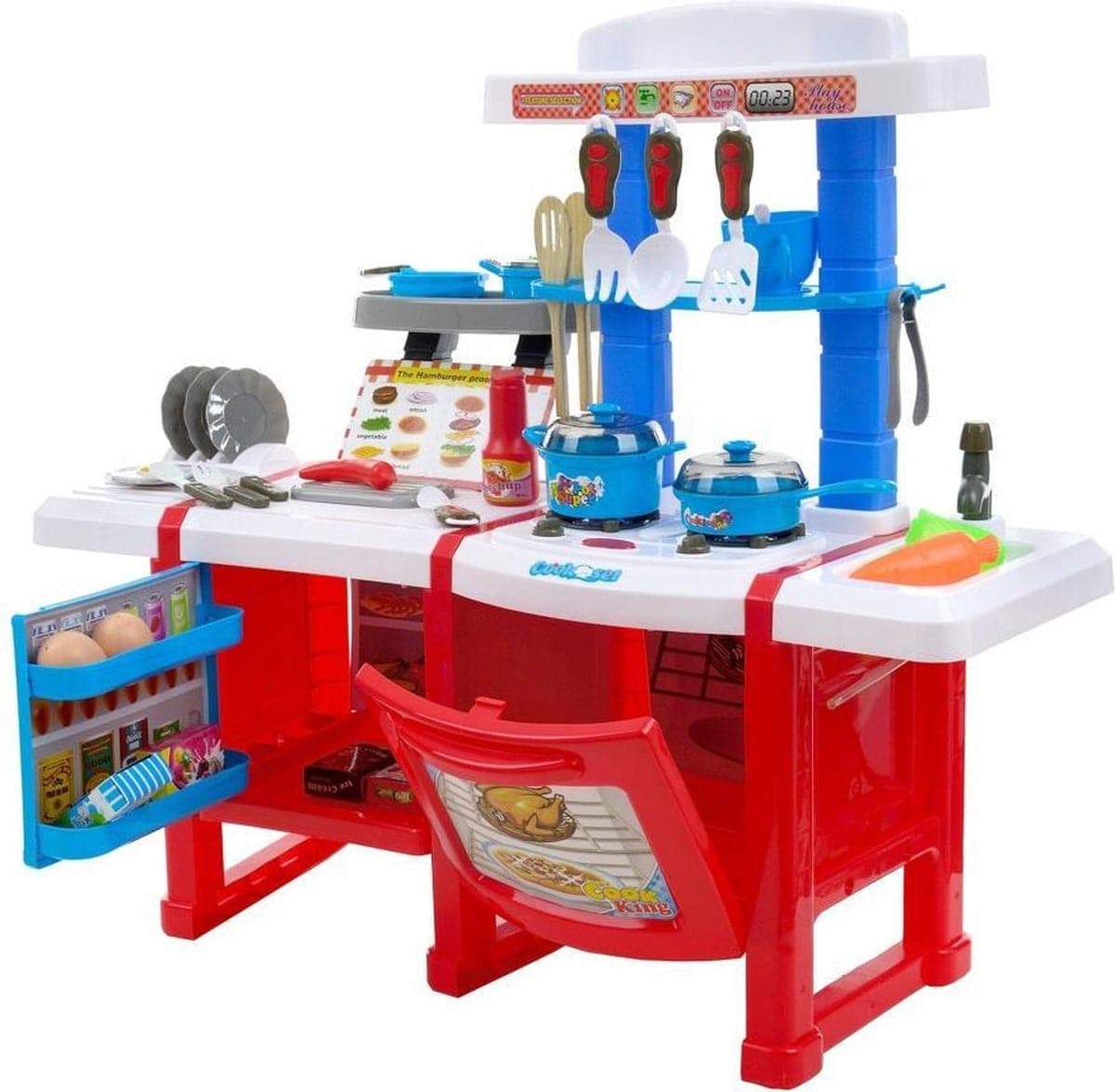 Cozinha infantil com acessórios