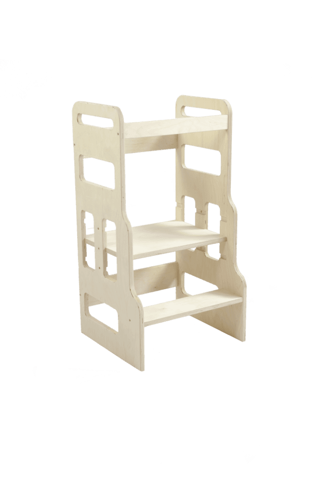 Torre de aprendizagem 85x42x45 cm para cozinha infantil
