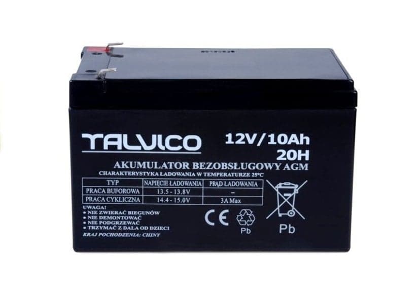 Bateria 12 V 10 Ah para carro elétrico infantil