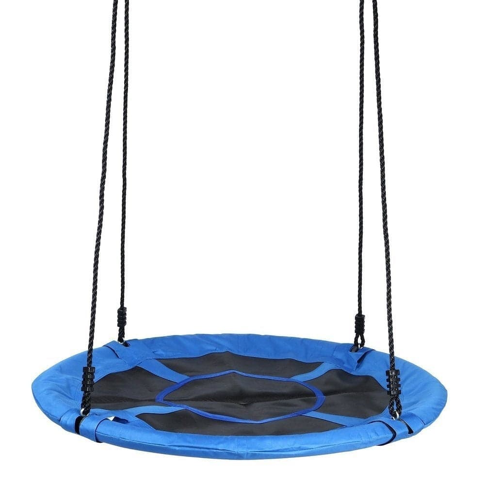 Baloiço tipo ninho 100 cm azul poliéster