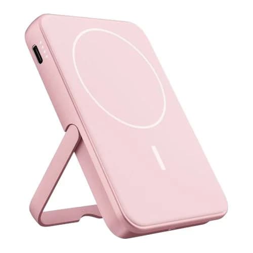 Powerbank Fresh 'n Rebel Magnetic Wireless 5000mAh Pastel Pink