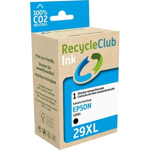 Tinteiro Recycleclub Epson 29XL - Preto