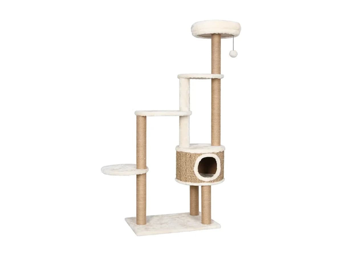 Árvore para Gatos com Postes e Almofadão 148 cm Erva Marinha - 170978
