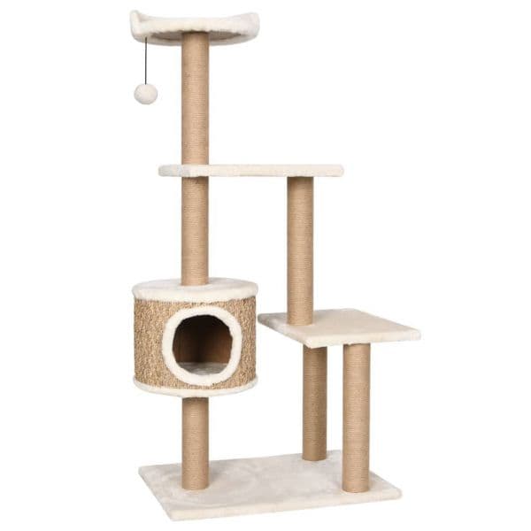 Árvore para Gatos com Postes Arranhadores 123 cm Erva Marinha - 170979