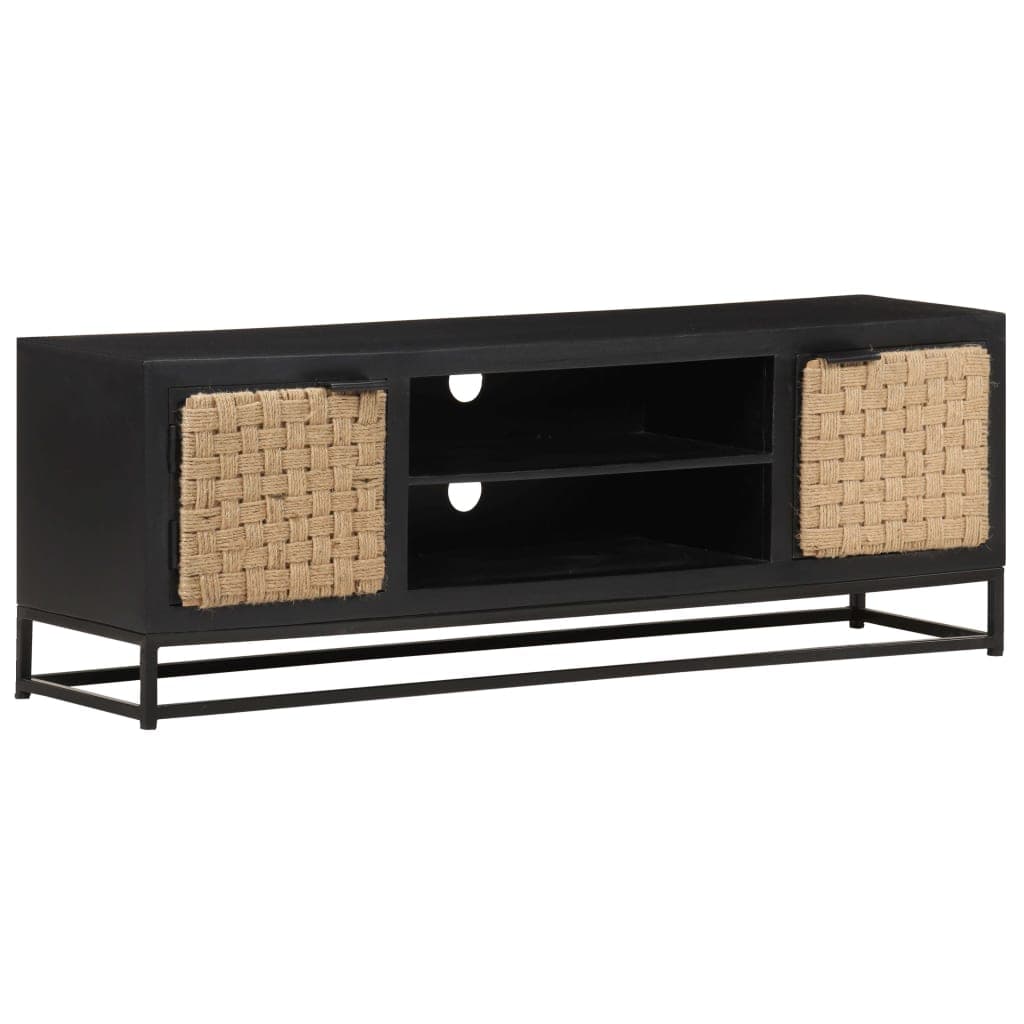 vidaXL Móvel de TV 120x30x40 cm madeira de mangueira maciça