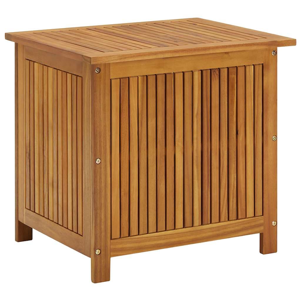 vidaXL Caixa arrumação para jardim 60x50x58cm madeira de acácia maciça
