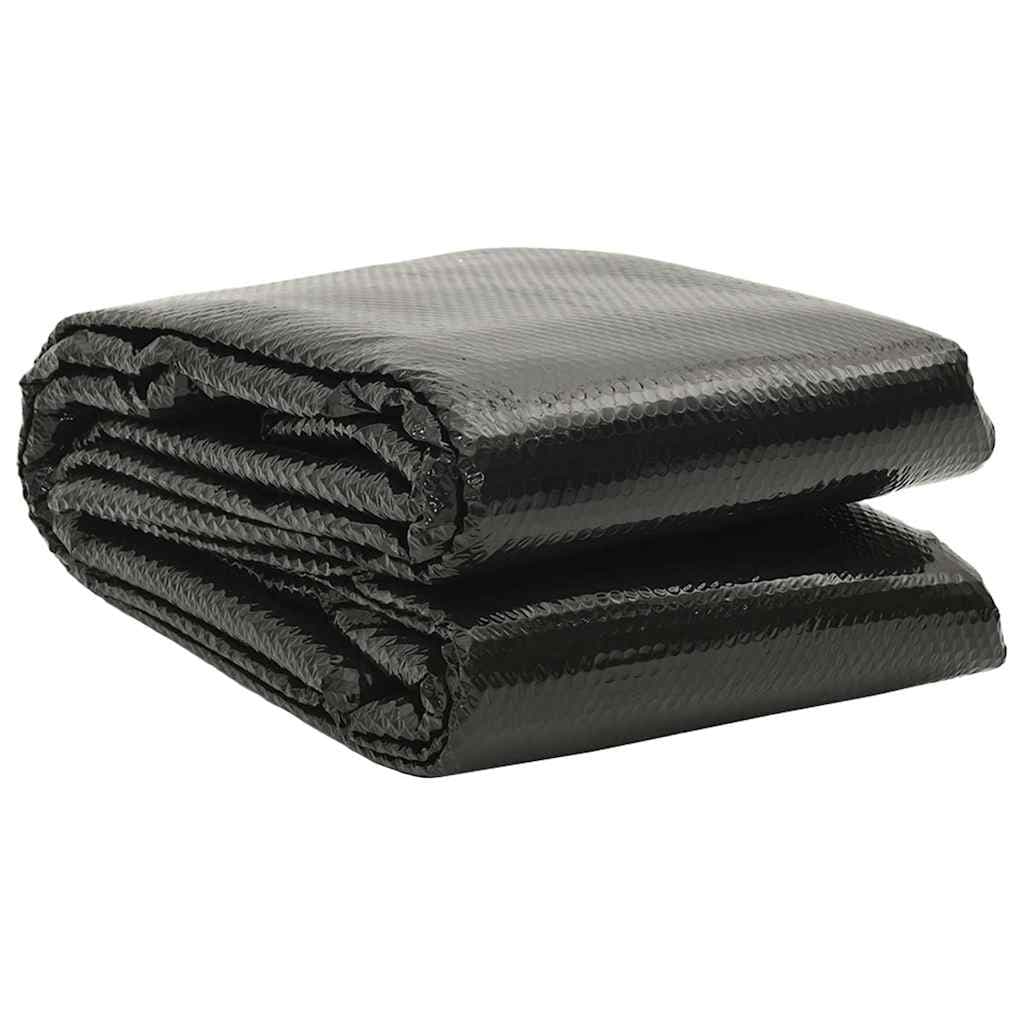 vidaXL Cobertura retangular para piscina 600x400 cm PE preto