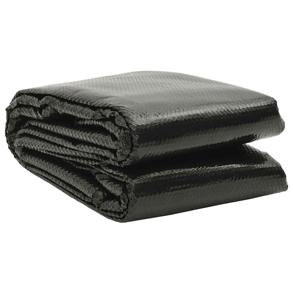 vidaXL Cobertura retangular para piscina 1200x600 cm PE preto