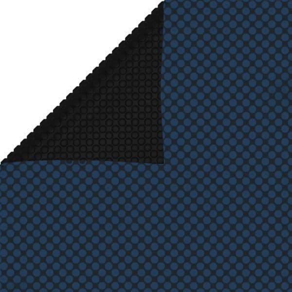 Película para Piscina Pe Solar Flutuante 1200x600 cm Preto e Azul - 92994