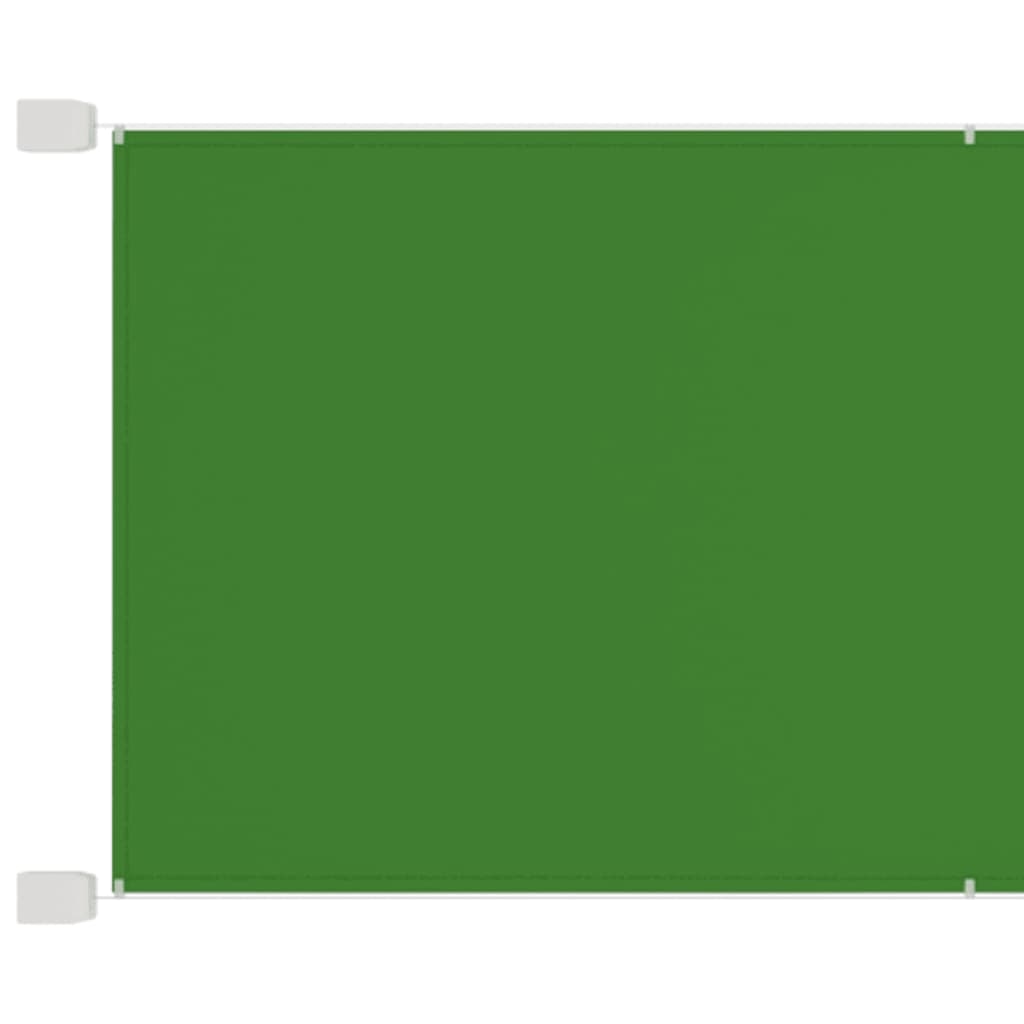 vidaXL Toldo vertical 60x270 cm tecido oxford verde-claro