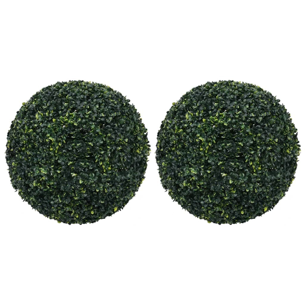 vidaXL Bolas de buxos artificiais 2 pcs 52 cm