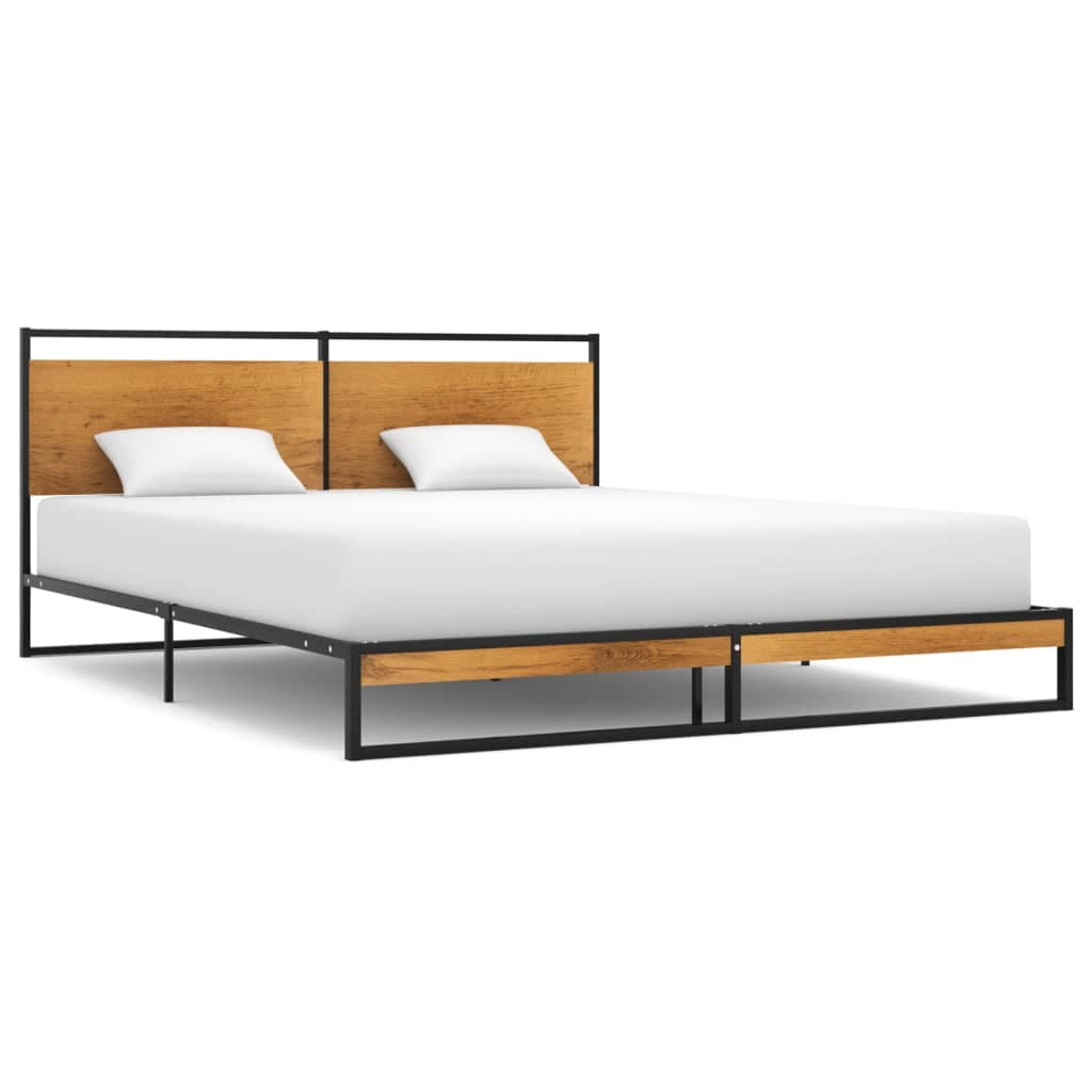 vidaXL Estrutura de cama 160x200 cm metal