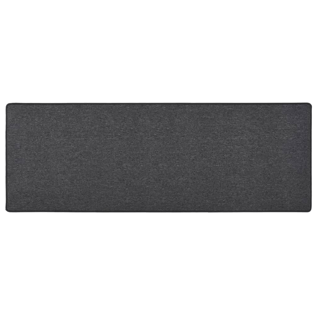 vidaXL Tapete/passadeira 50x150 cm antracite
