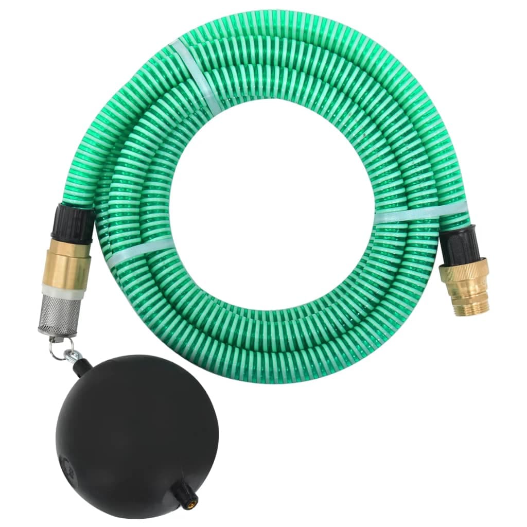 Mangueira de Sucção com Conectores de Latão 4 M 25 mm Verde - 151041