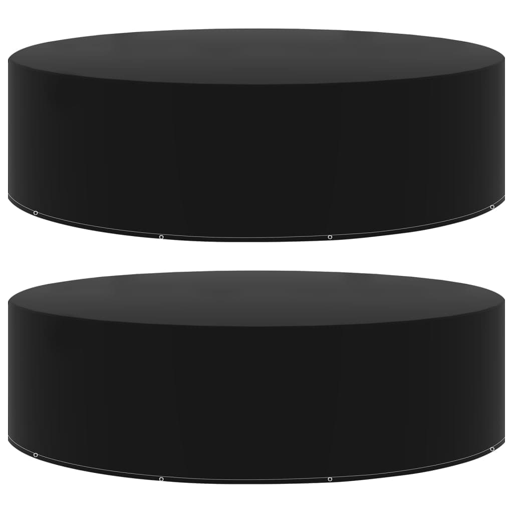 vidaXL Capas para mobiliário de jardim 2 pcs com 10 ilhós 205x90 cm