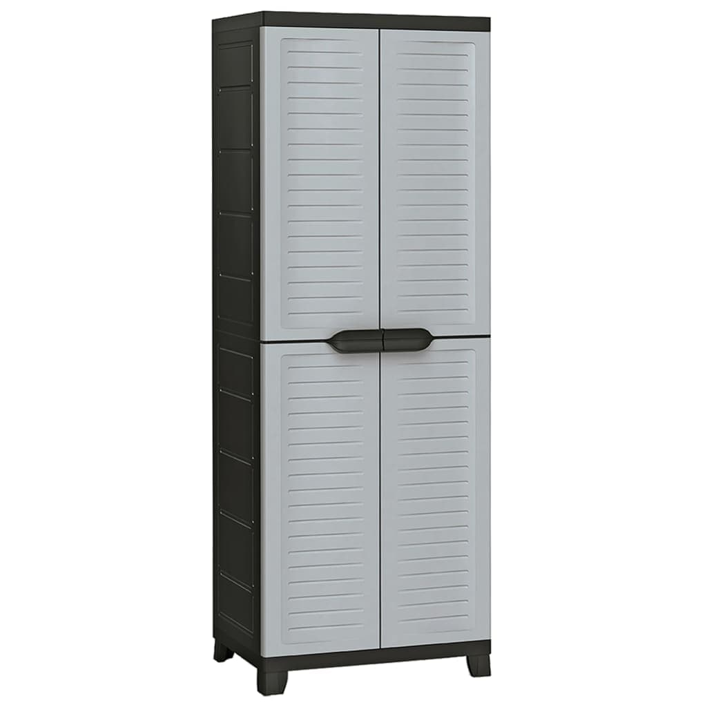 vidaXL Armário de plástico 65x45x181 cm