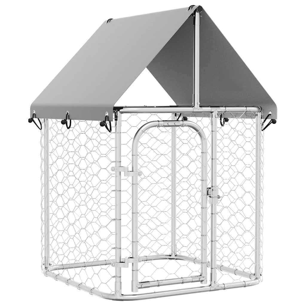 Canil de Exterior com Telhado 100x100x150 cm - 171495