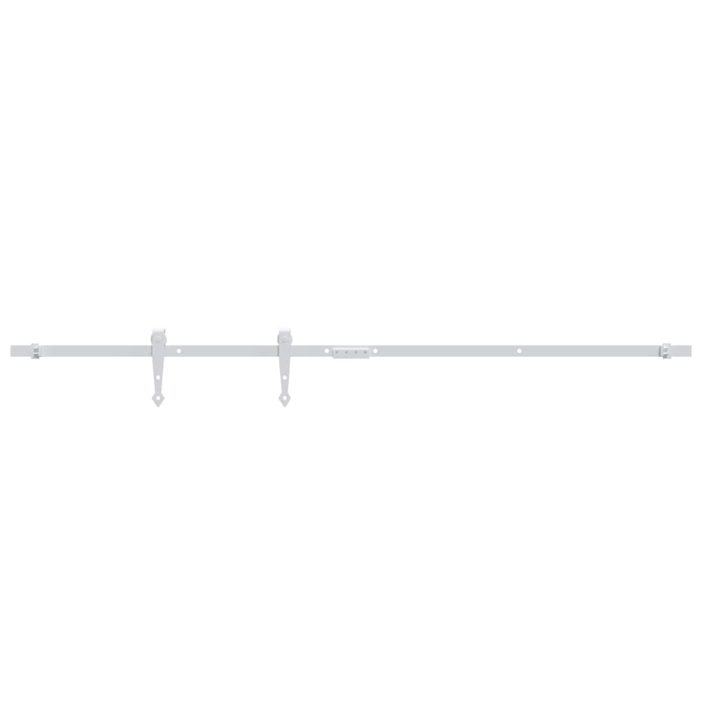 vidaXL Mini kit para armário deslizante aço carbono 122 cm branco