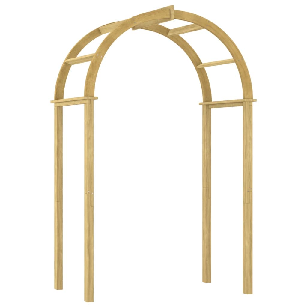 vidaXL Arco 141x97x243 cm pinho maciço impregnado