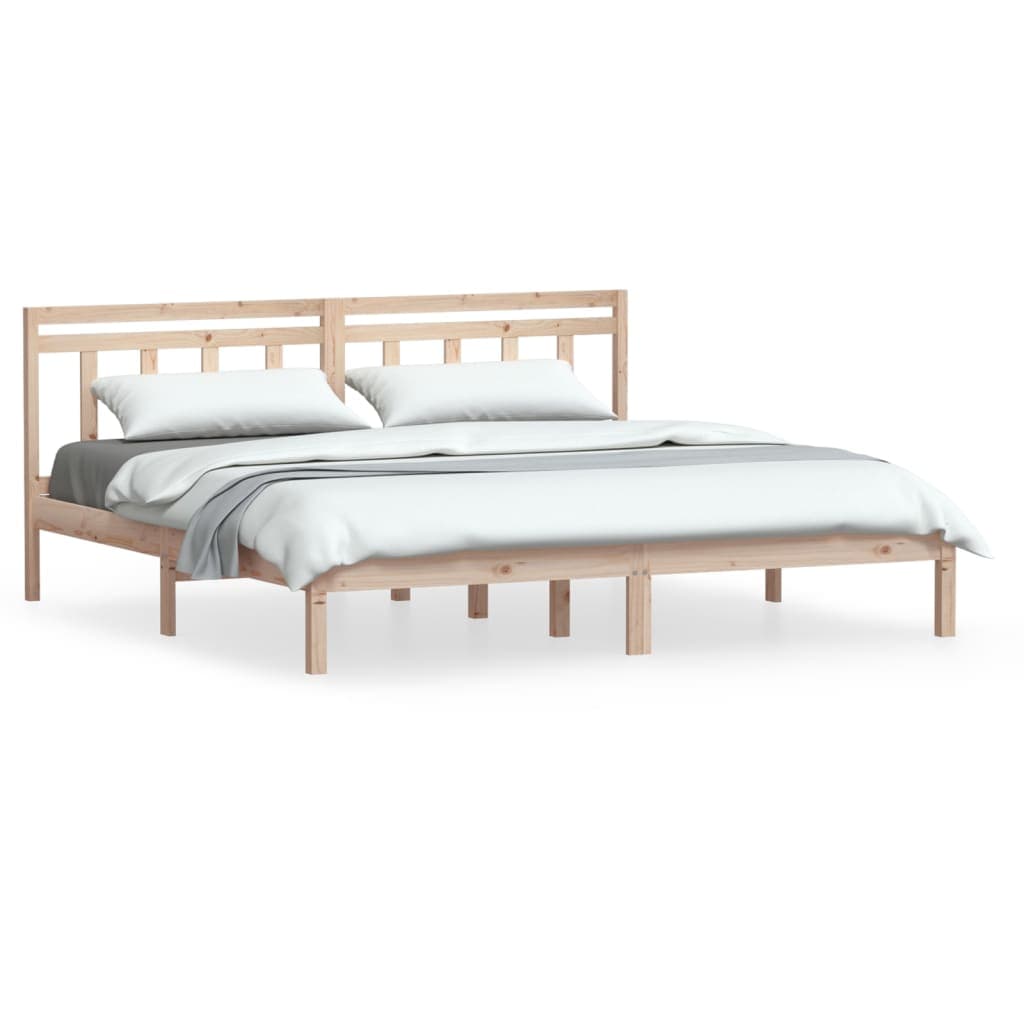 vidaXL Estrutura de cama 160x200 cm pinho maciço