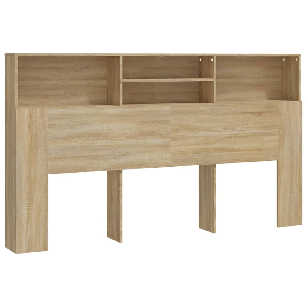 vidaXL Armário de cabeceira 180x19x103,5 cm cor carvalho sonoma