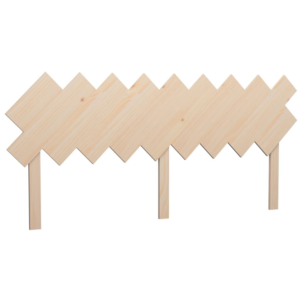 vidaXL Cabeceira de cama 178x3x80,5 cm pinho maciço