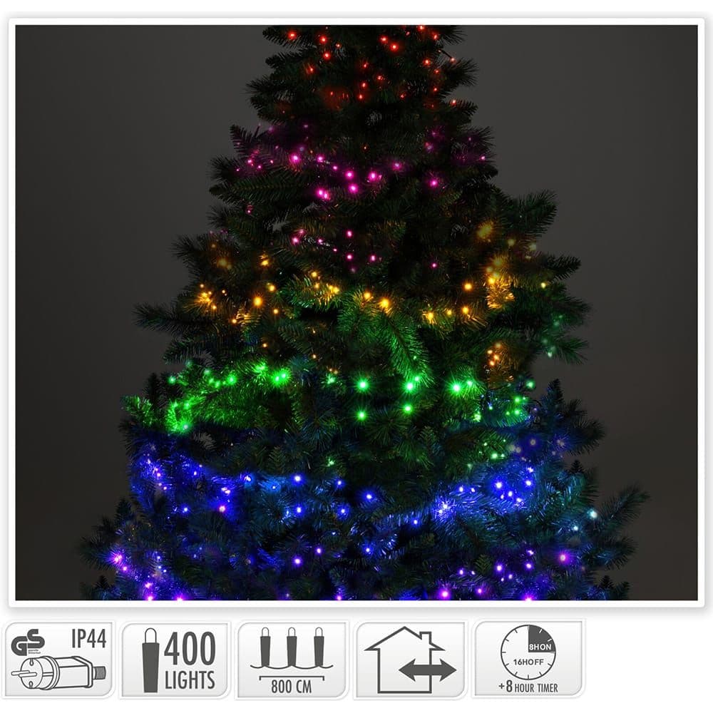 Basics Grinalda de Luzes LED Multicolor 8m