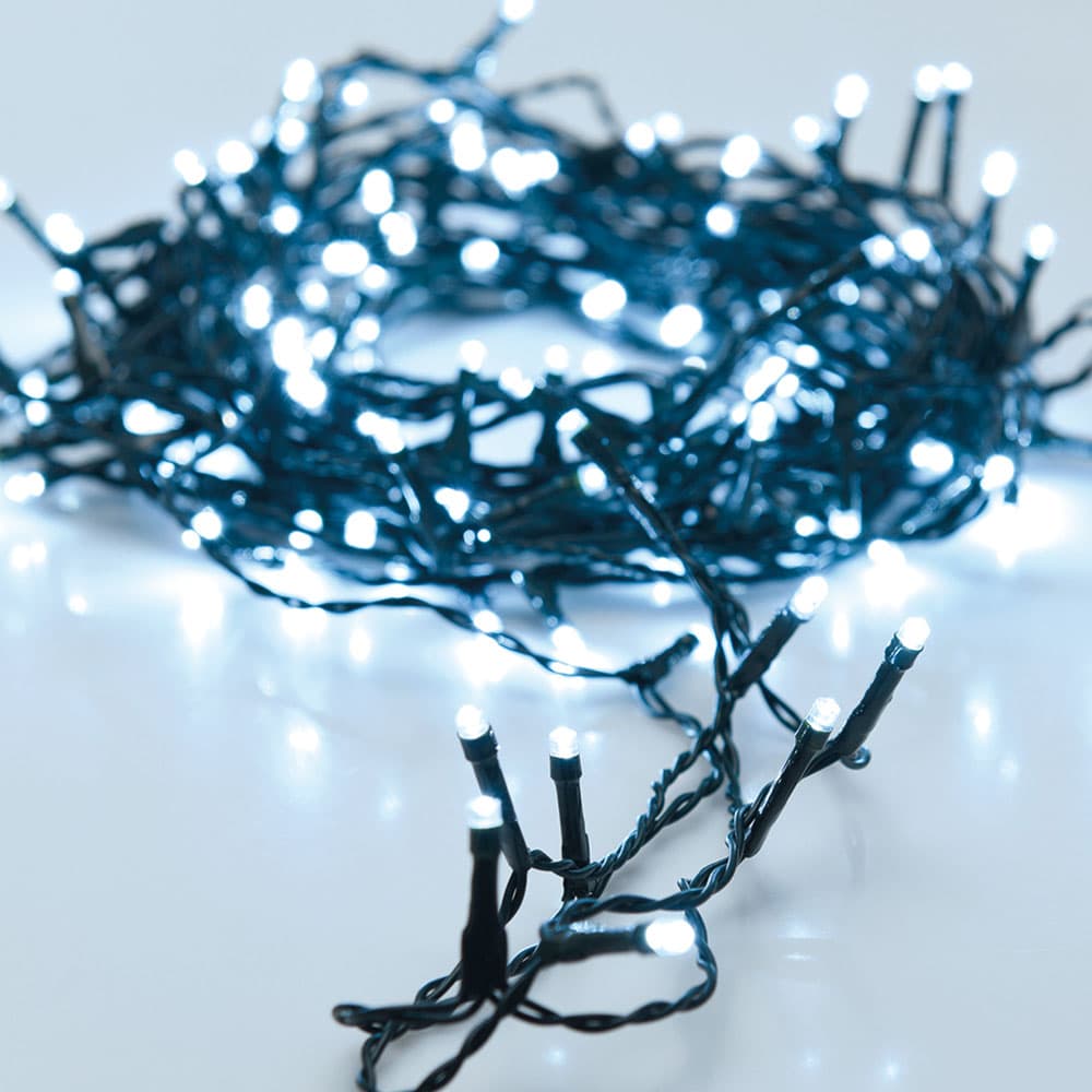 GRINALDA ´´TIPO ESPINHO´´ MULTIFUNÇÕES 700 LEDS BRANCO FRIO (IP