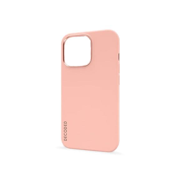 Decoded Capa iPhone 13 Pro Max em Pele Magsafe, peach 
