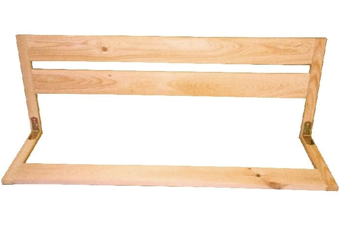 Barreira de cama dobrável 67x40x30 cm